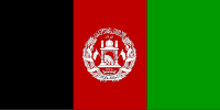 Flagge Afghanistan