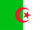 Flagge Algerien