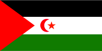 Flagge Westsahara