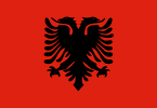 Flagge Albanien