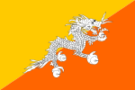 Flagge Bhutan