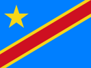 Flagge Kongo, Demokratische Republik