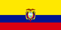 Flagge Ecuador