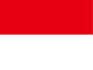 Flagge Indonesien