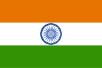 Flagge Indien