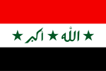 Flagge Irak