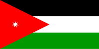 Flagge Jordanien