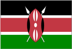 Flagge Kenia