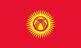 Flagge Kirgisistan