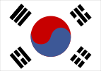 Flagge Südkorea