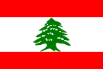 Flagge Libanon