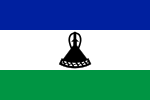 Flagge Lesotho