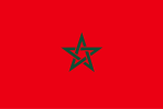 Flagge Marokko