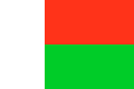 Flagge Madagaskar