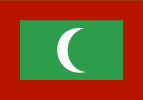 Flagge Malediven