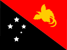 Flagge Papua-Neuguinea