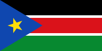 Flagge Südsudan
