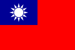 Flagge Taiwan