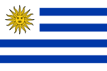 Flagge Uruguay