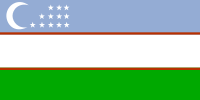 Flagge Usbekistan