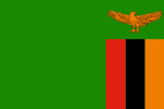 Flagge Sambia